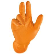 Gants jetables nitrile orange Grippaz - PIP