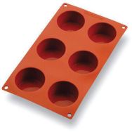 Gastroflex plaques de 6 muffins - 70 mm