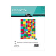 Géométriques, Sach 20pl 16x21cm, Carrés/rectangles