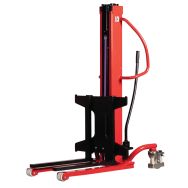 Gerbeur manuel mono-mât avec fourches ajustable