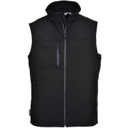 Gilet bodywarmer softshell-XL-Noir