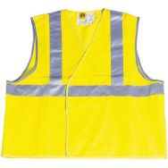 Gilet de sécurité fluo jaune