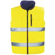 Gilet de travail réversible haute visibilité