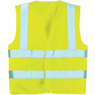 Gilet hi-viz double bande et baudrier - Classe 2 - Coverguard