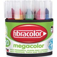 Gobelet 20 feutres géants méga Color