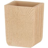 Gobelet porte brosse à dent kaiu aspect bois