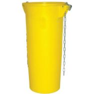 Goulotte jaune avec mousquetons