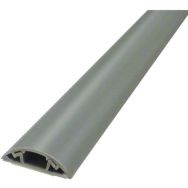 Goulotte passe-câble PVC rigide PG12B gris - 2 m
