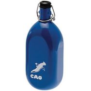 Gourde carrée en aluminium à fermeture canette