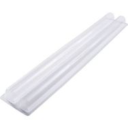 Gouttière double à bûches thermoformées - Lot de 10