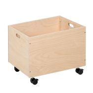 Grande boîte de rangement, avec roues