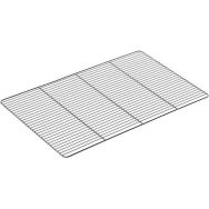 Grille plate en inox GN 2/1 - 650x530 mm