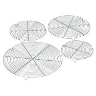 Grille ronde chromée 3 pieds Ø 360mm