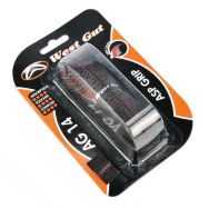 Grip rechange raquette de tennis et de badminton pro noir