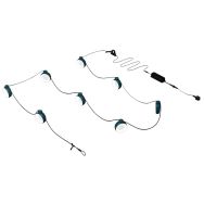 Guirlande Hoop L1200 cm type E & F - bleu acapulco