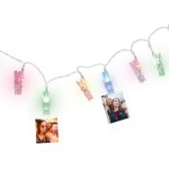 Guirlande photo LED 10 clips Lensy