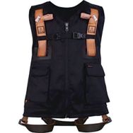 Harnais avec gilet de travail HAR12GILNO -Taille XL/XXL - Noir