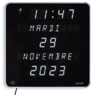 Horloge 30 cm double affichage - Orium