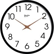 Horloge analogique Eco-conçue Noir Manutan