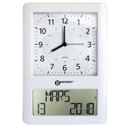 Horloge analogique et numerique grand affichage