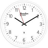 Horloge analogique murale à quartz Ø 30 cm - Manutan