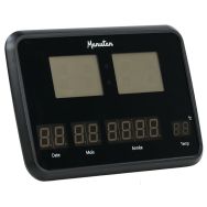 Horloge murale LED rectangulaire grand format - Manutan