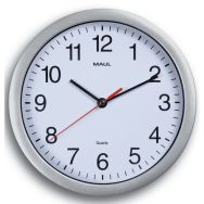 Horloge murale MAULrun à quartz 25,2 cm argenté