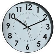 Horloge silencieuse Ø30cm blanc