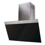 Hotte décorative DAISY Plus 800 inox et verre noir FABER - 5816724