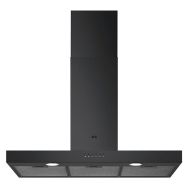 Hotte décorative murale DBE5971R noir- AEG