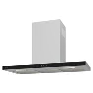 Hotte décorative murale SHB4973X - Débit 595 m3/h - Sauter