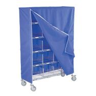 Housse pour chariot de distribution du linge individuel 25 casiers