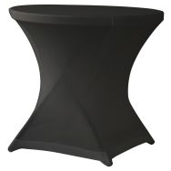 Housse stretch pour table Praxis 80 - noir