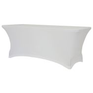 Housse stretch pour table XXL 180 - blanc