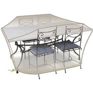 Housse table rectangulaire et chaises 4 à 6 personnes
