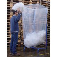 Housse transparente pour conteneur grand volume - Manutan Expert