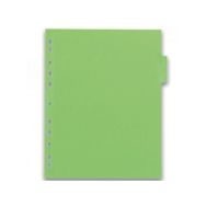 Intercalaires Neutres Color Life A4XL 6 Positions Carte Lustrée Epaisseur 220g Coloris Assortis