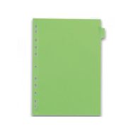 Intercalaires Neutres Color Life A4 12 Positions Carte Lustrée Epaisseur 220g Coloris Assortis
