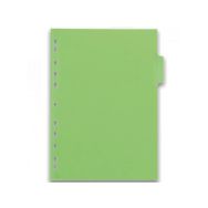 Intercalaires Neutres Color Life A4 6 Positions Carte Lustrée Epaisseur 220g Coloris Assortis