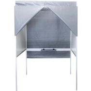 Isoloir de vote PMR avec clé montage