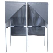 Isoloir de vote suivant avec clé