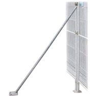 Jambe de force pour clôture mobile avec colier - Schake