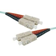 Jar. opt. dup. 2.0mm multi OM3 50/125 SC-UPC/SC-UPC aqua-2 m