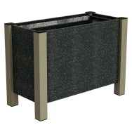 Jardinière Floralu rectangulaire Ipra/alu - Urbemob