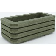 Jardinière Loctudy rectangulaire Mobextan