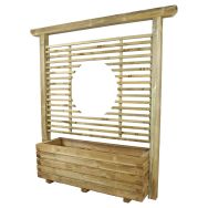 Jardinière Morgat 200 x 50 x 209 cm - pin