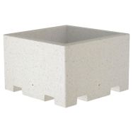 Jardinière arbuste Quadra carrée