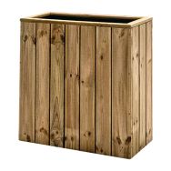 Jardinière autoportante sans pare vent