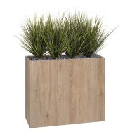 Jardinière bois BOSCO Graminées