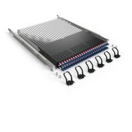 Jarretière monomode rétractable OS2 LC-SC Plus+ - Bleu foncé